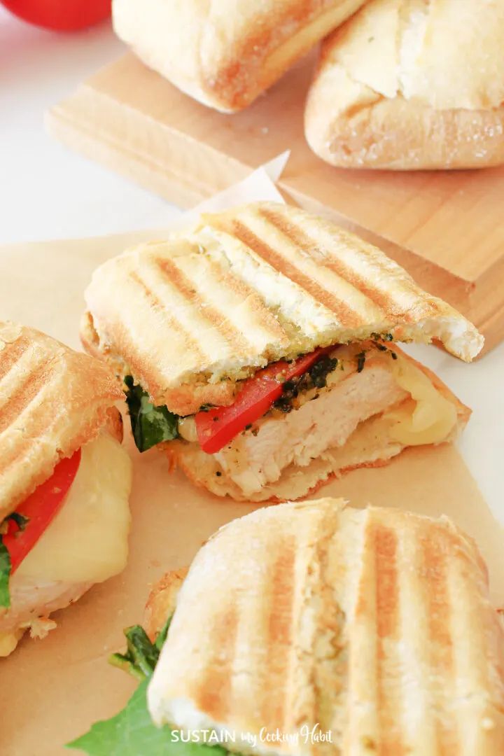 chicken pesto panini