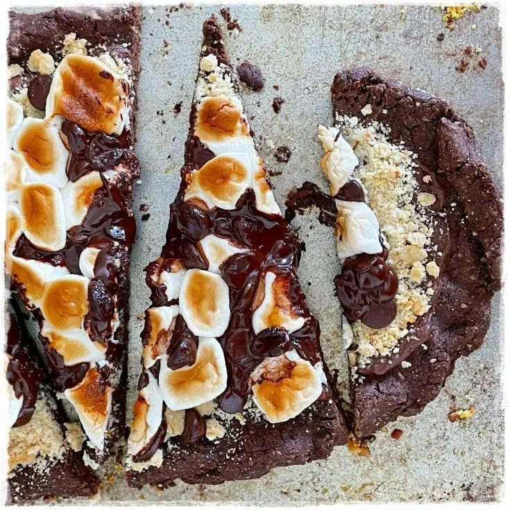 smores pizza 