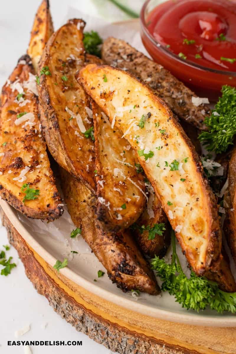 air fryer potato wedges