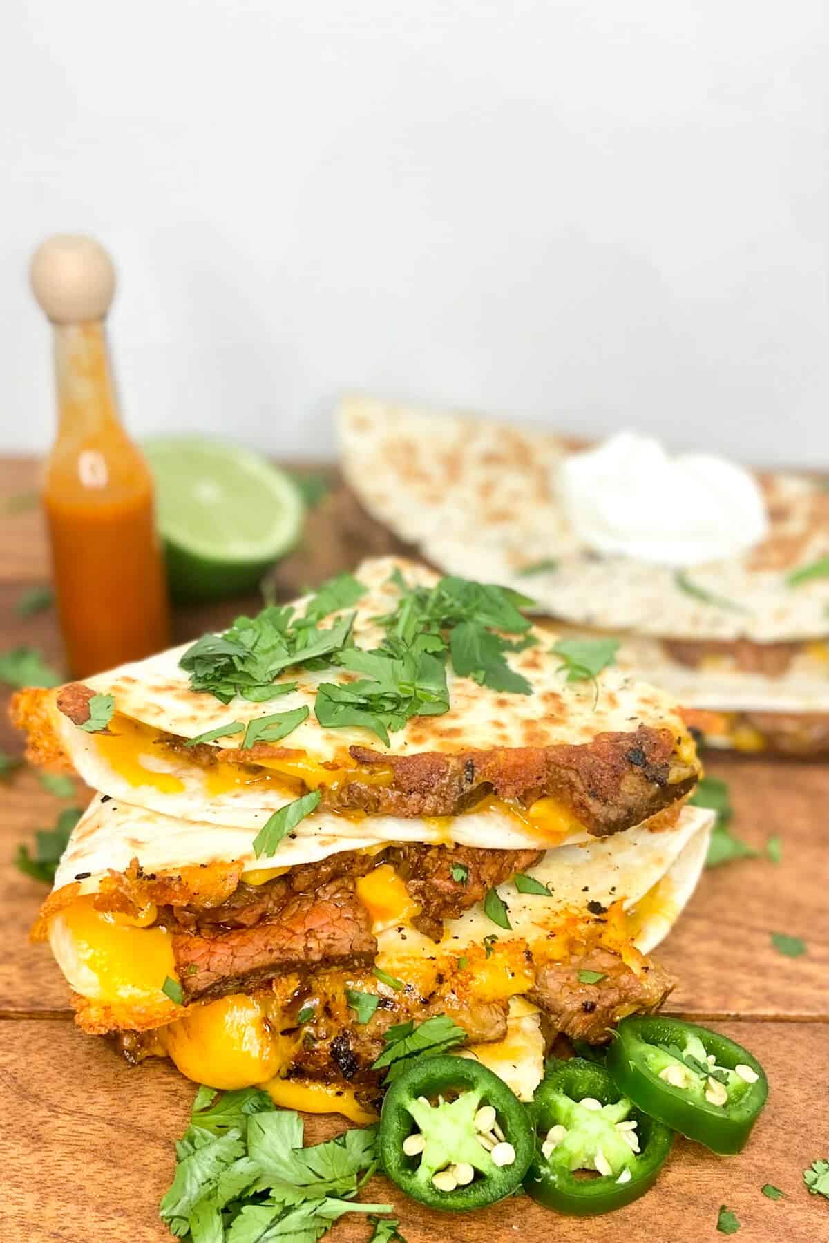 carne asada quesadillas