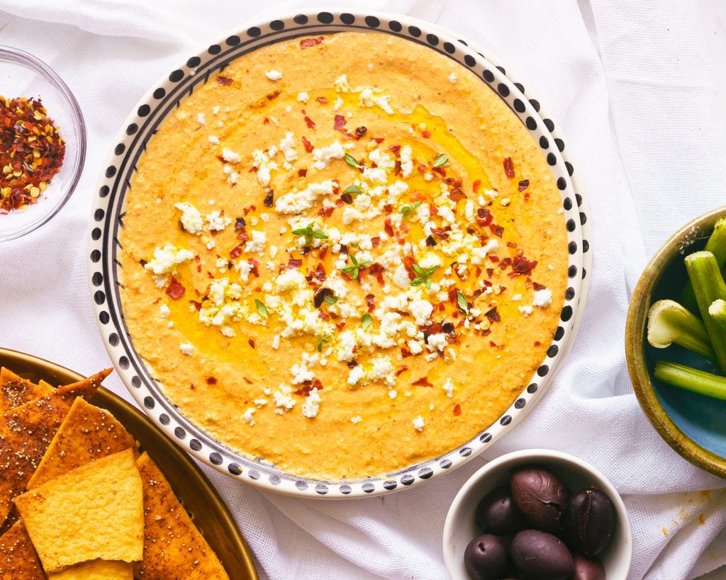 roasted red pepper dip