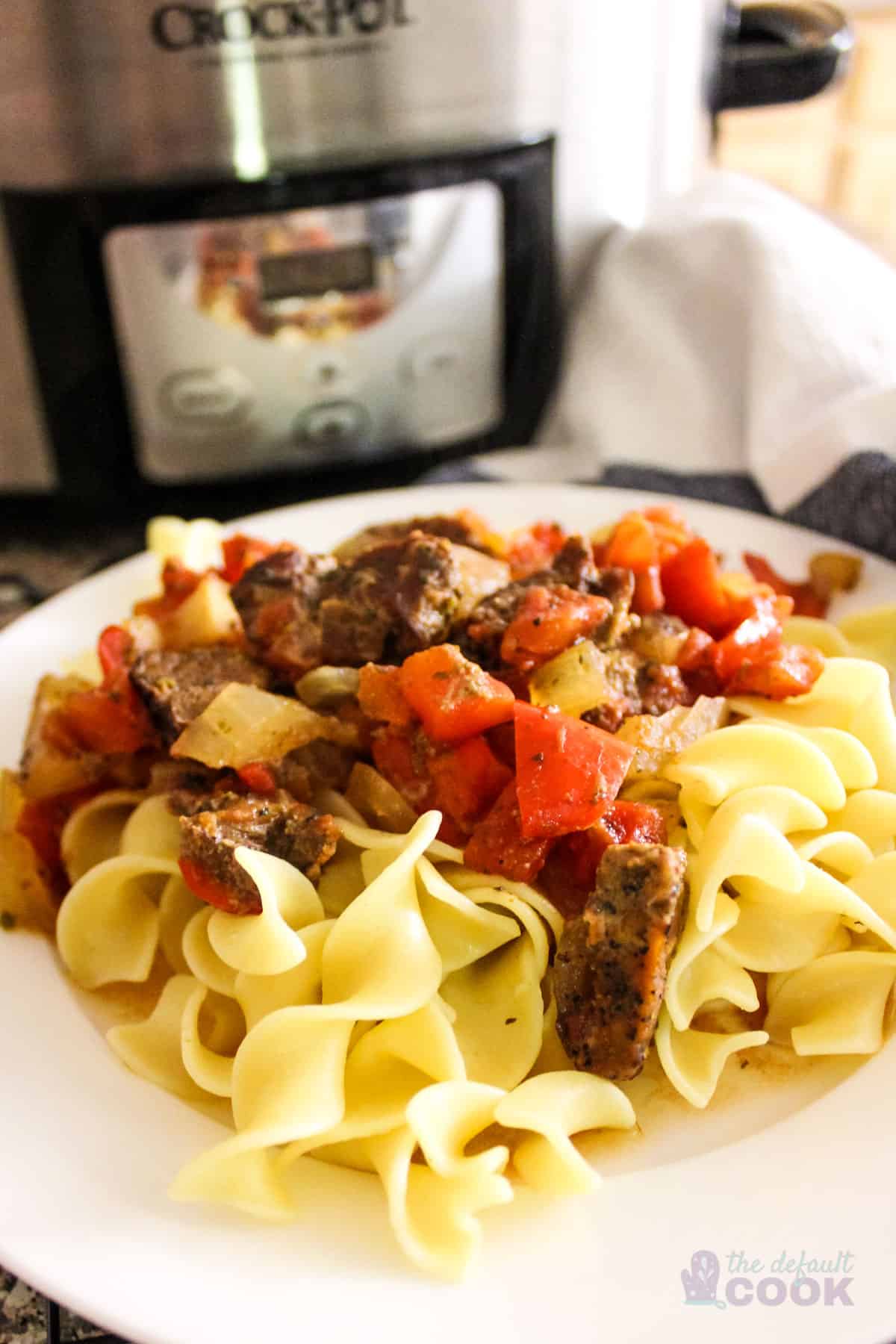 crockpot pepper steak