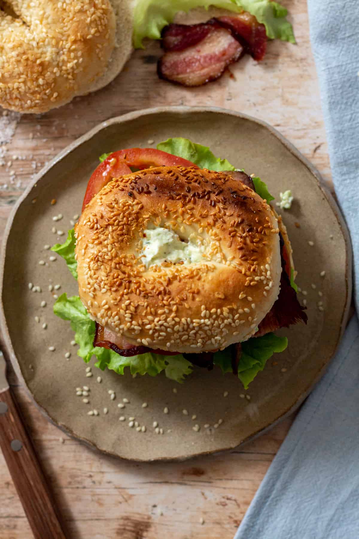 bagel sandwich