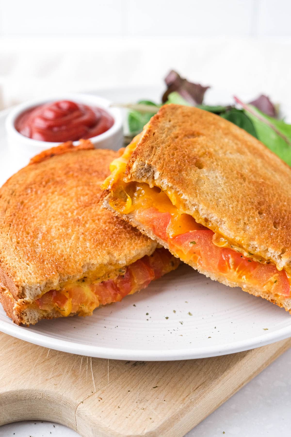 grilled cheese tomato sandwich