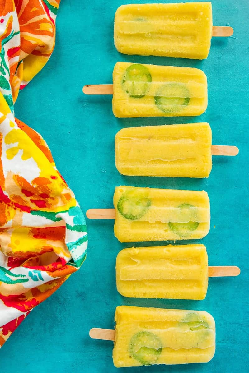 pineapple paletas