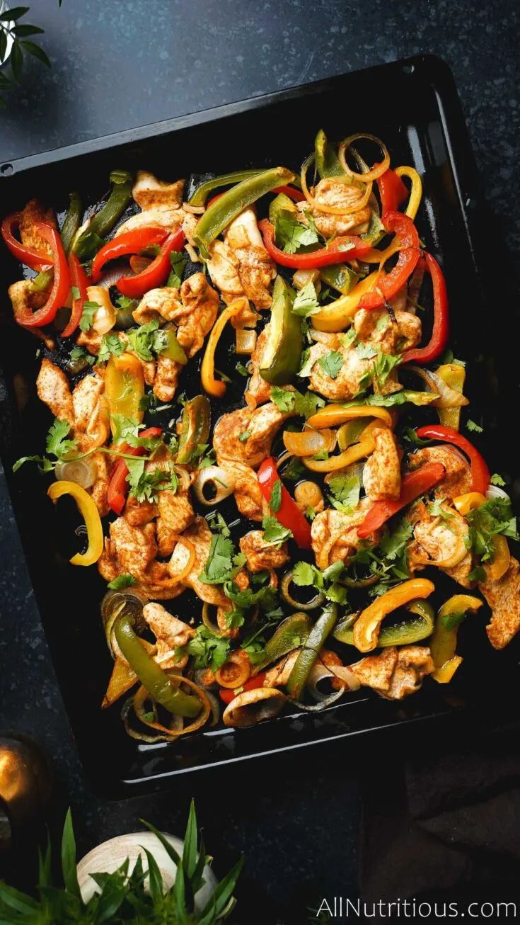 chicken fajitas