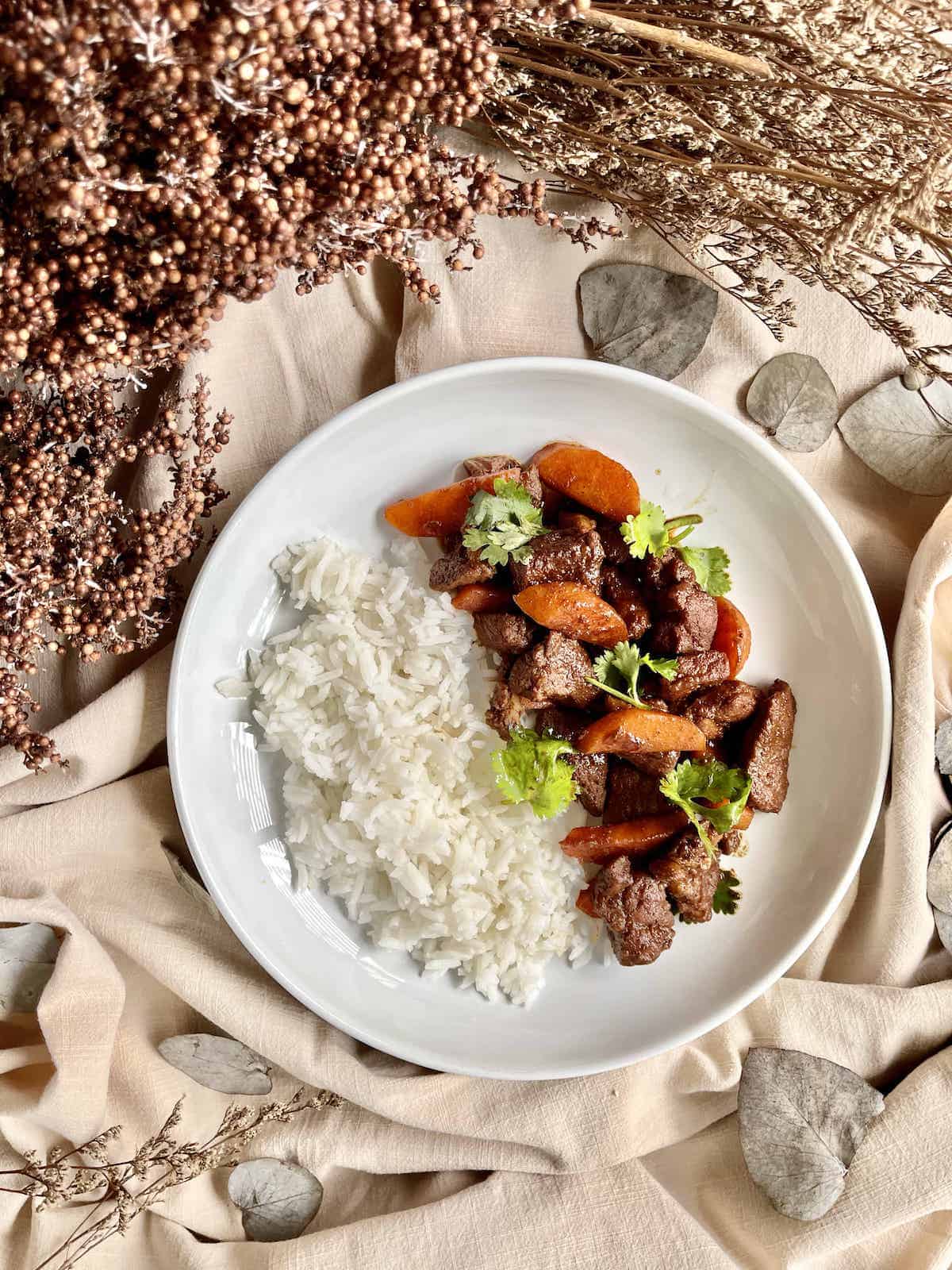 braised pork in soy sauce