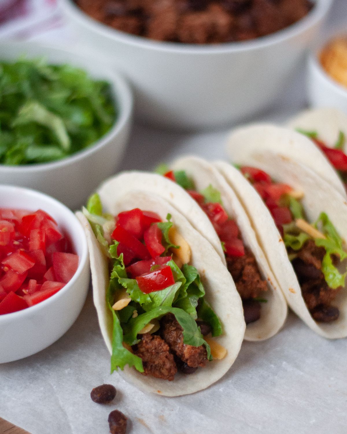 turkey and black bean tacos