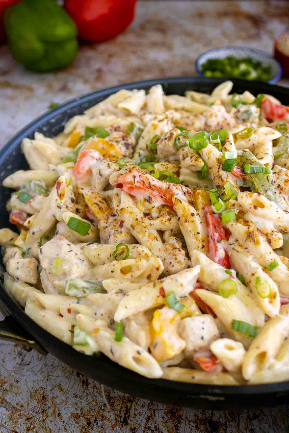 jerk chicken pasta