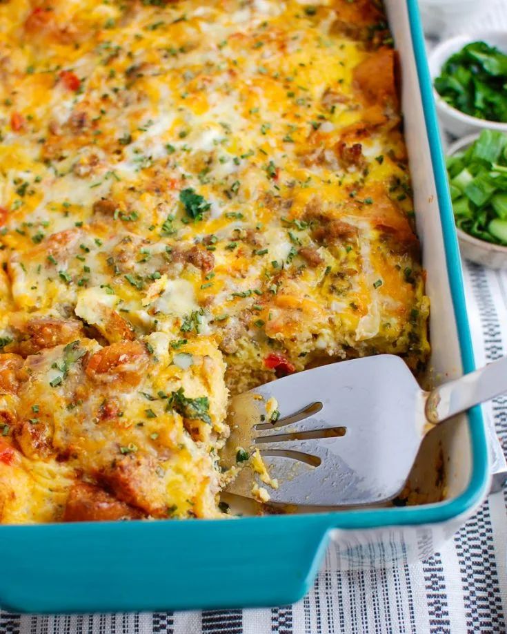 egg sausage casserole