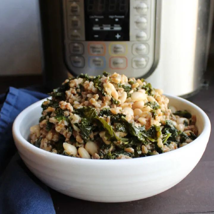 sausage and kale farro