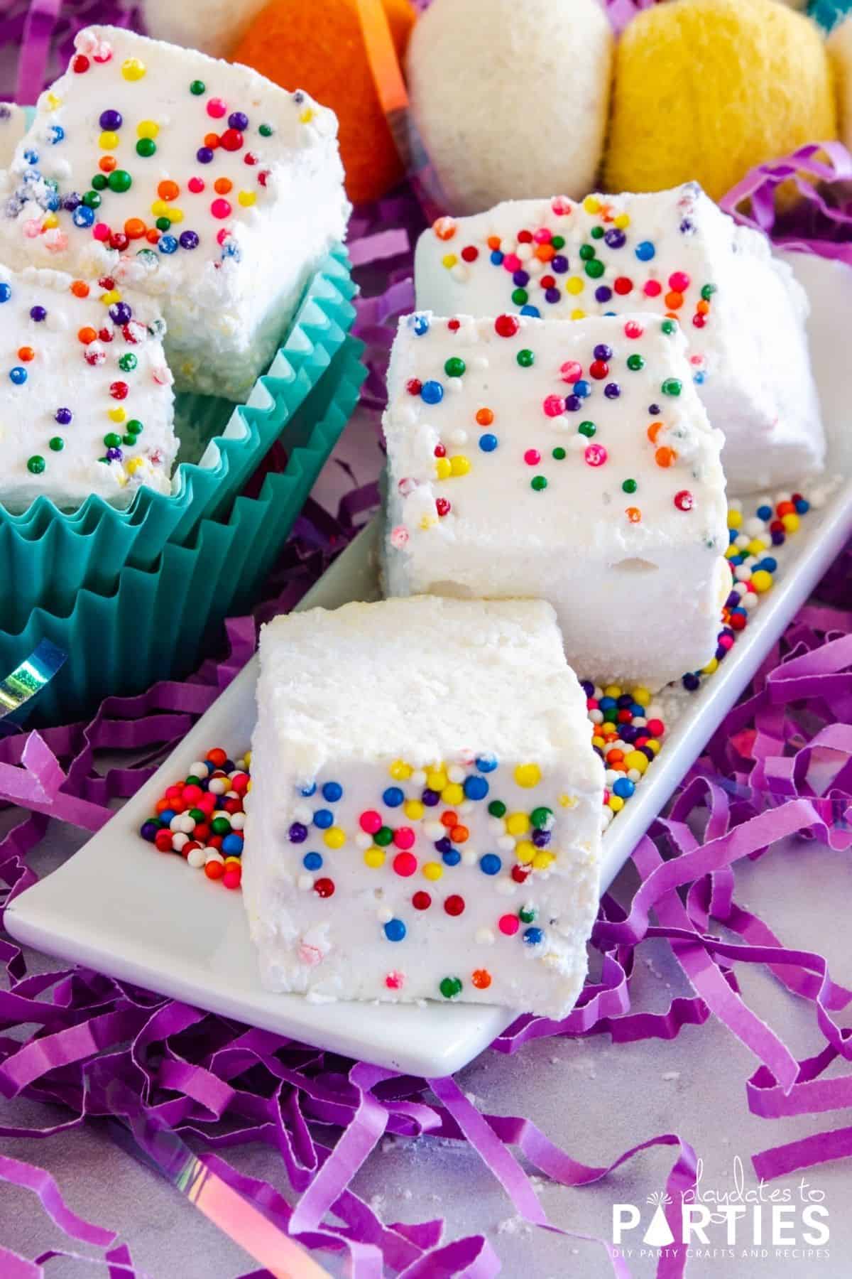 birthday cake marshmallow