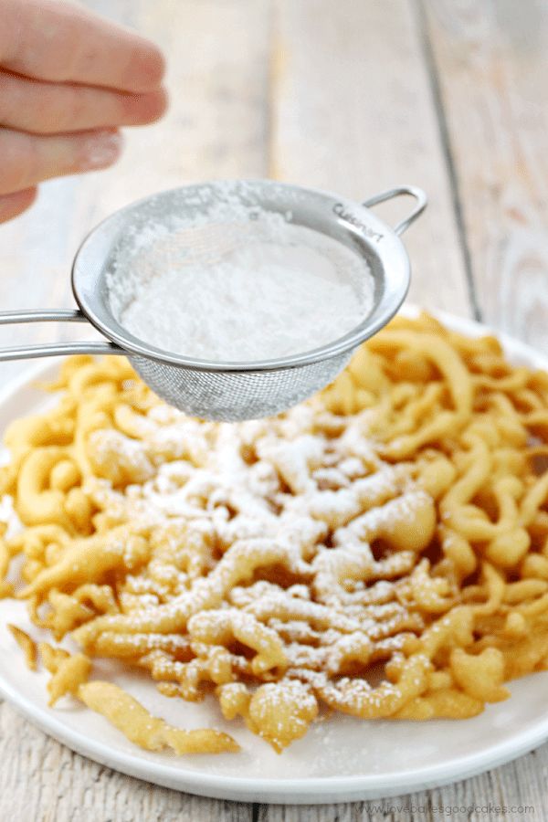 country fair funnel cakes