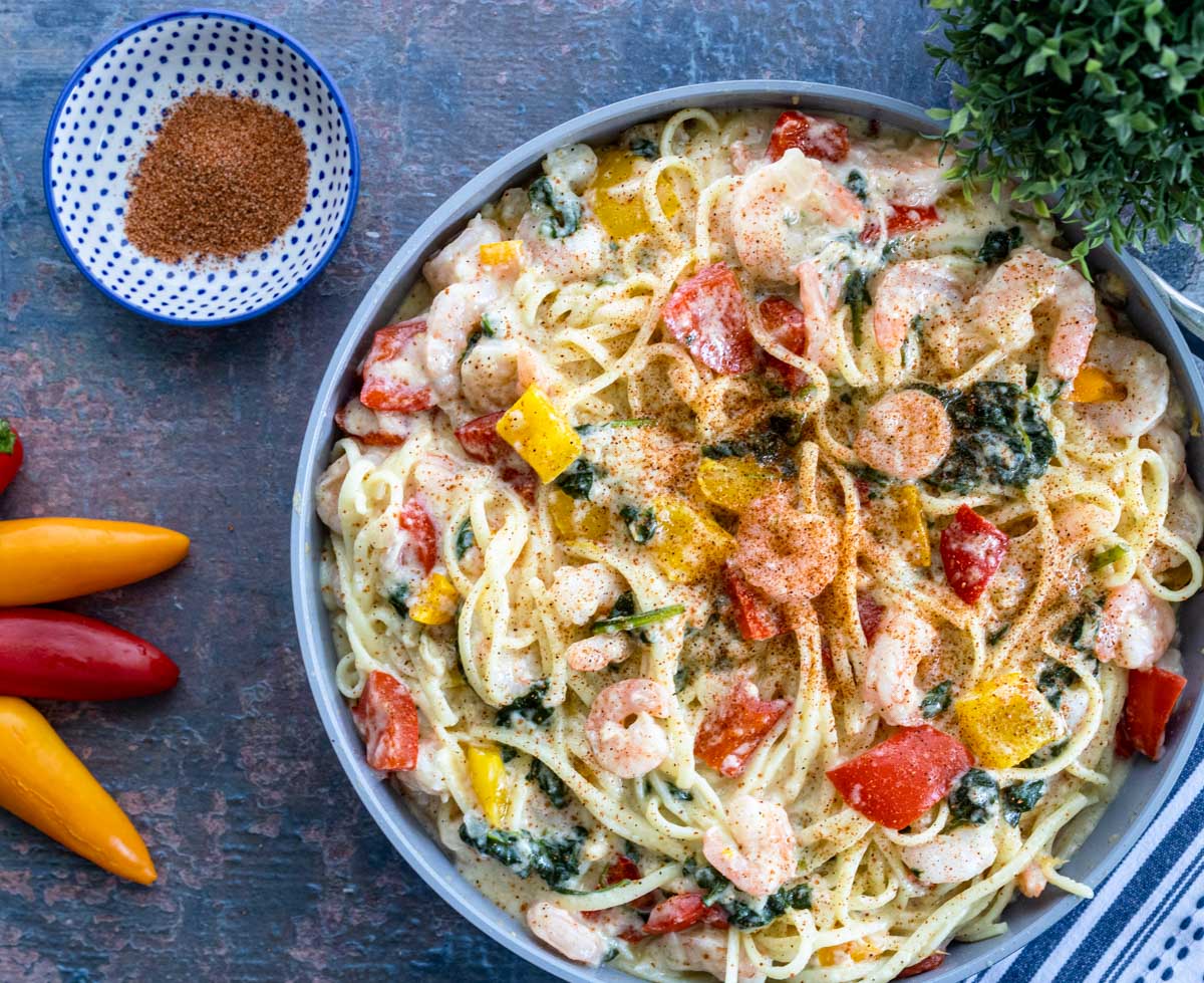 cajun shrimp pasta