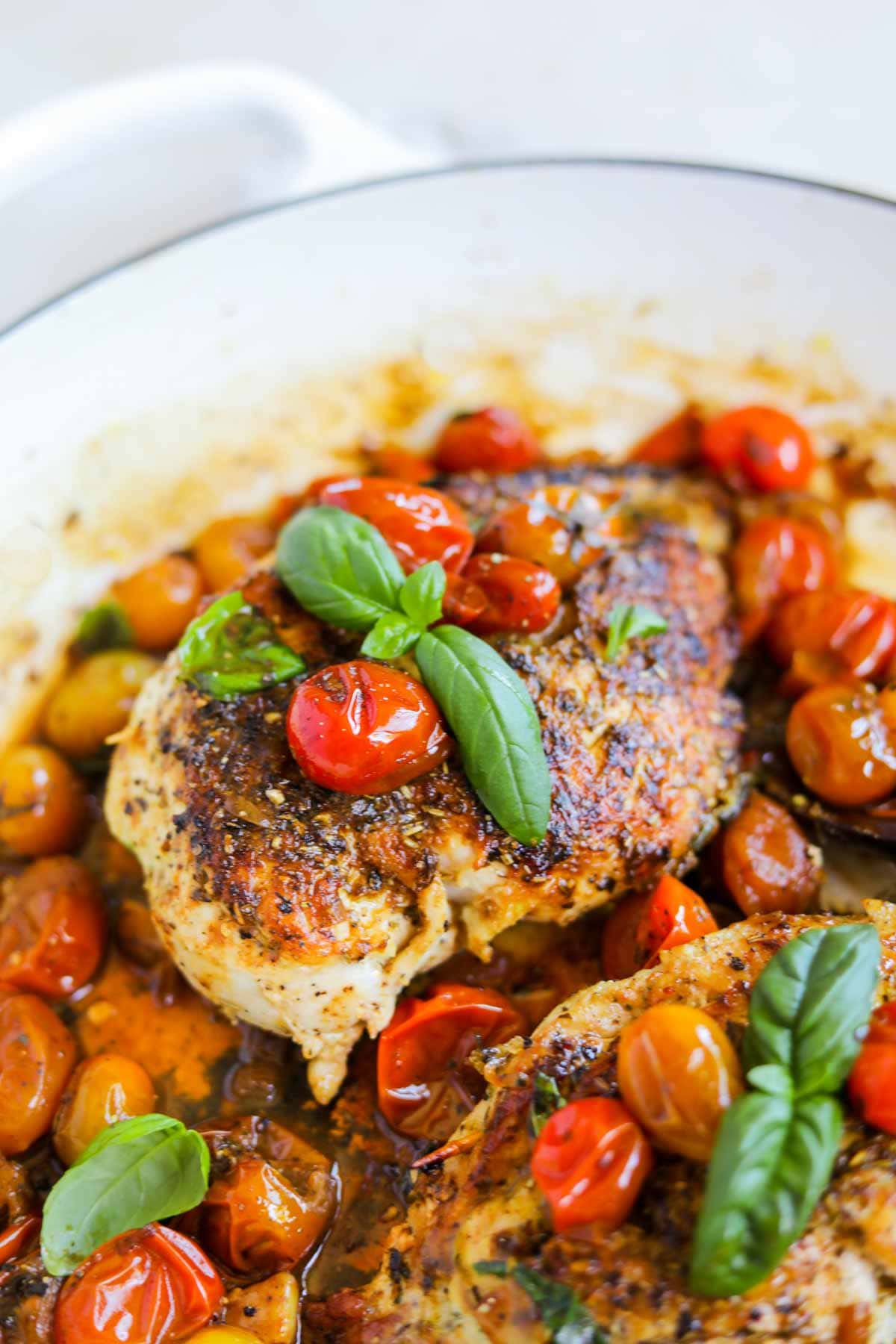 mozzarella stuffed chicken pomodoro