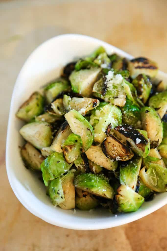 garlic butter brussel sprouts