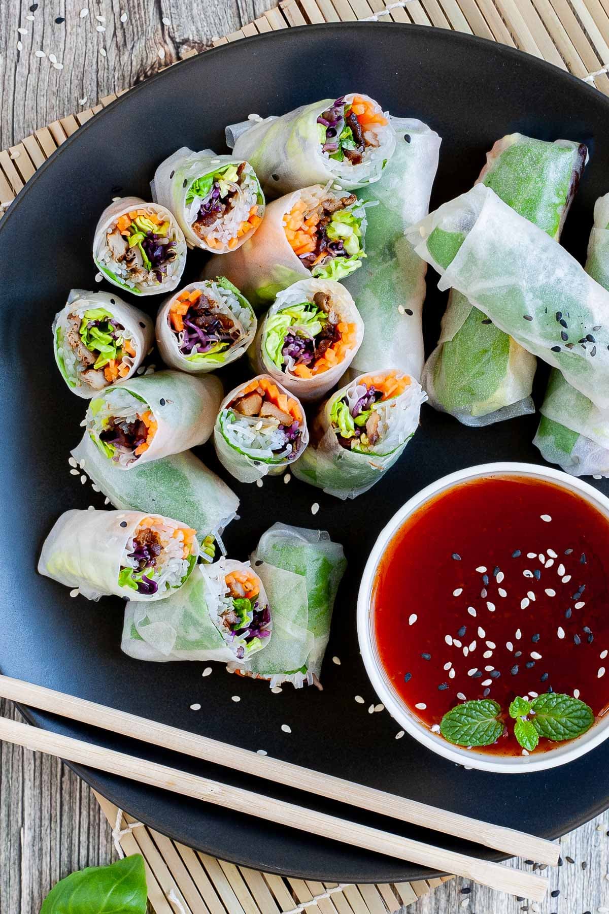 Vietnamese spring rolls