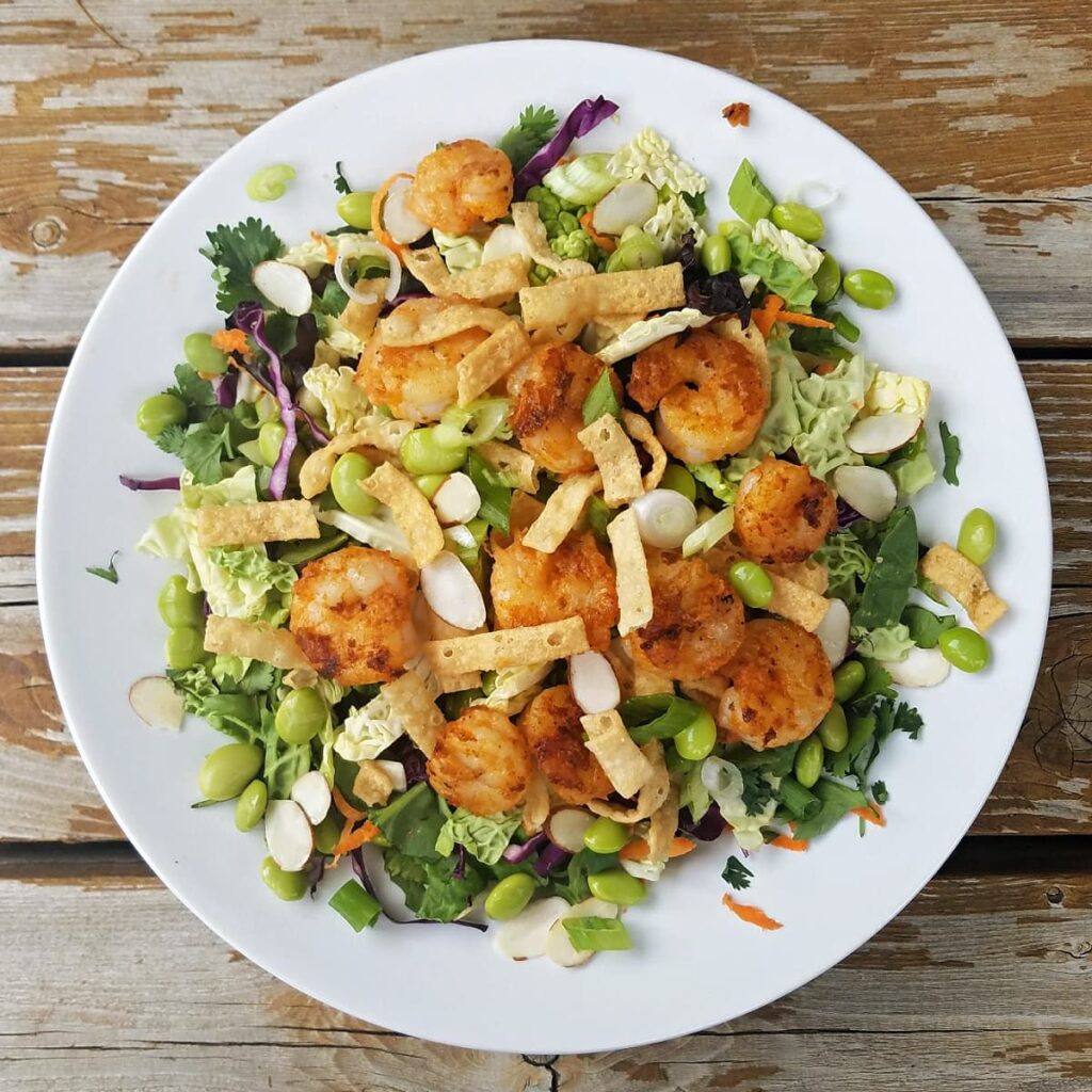 Thai shrimp salad