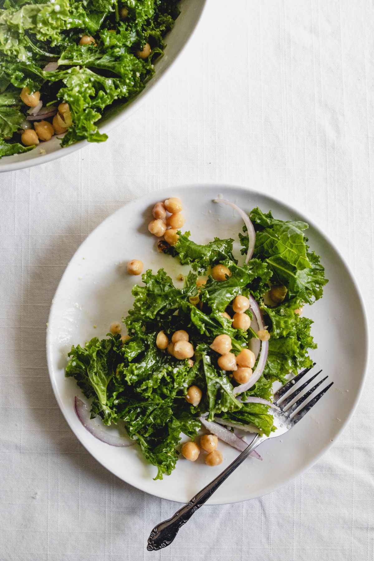 kale chickpea salad