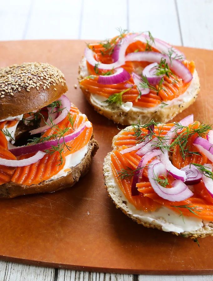 vegan carrot lox