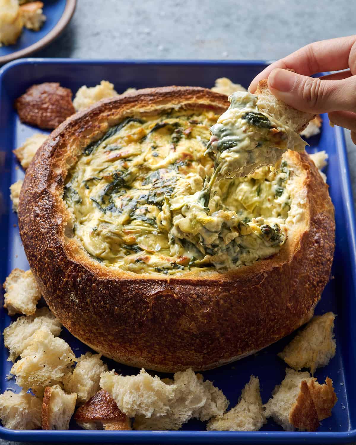 vegan spinach artichoke dip