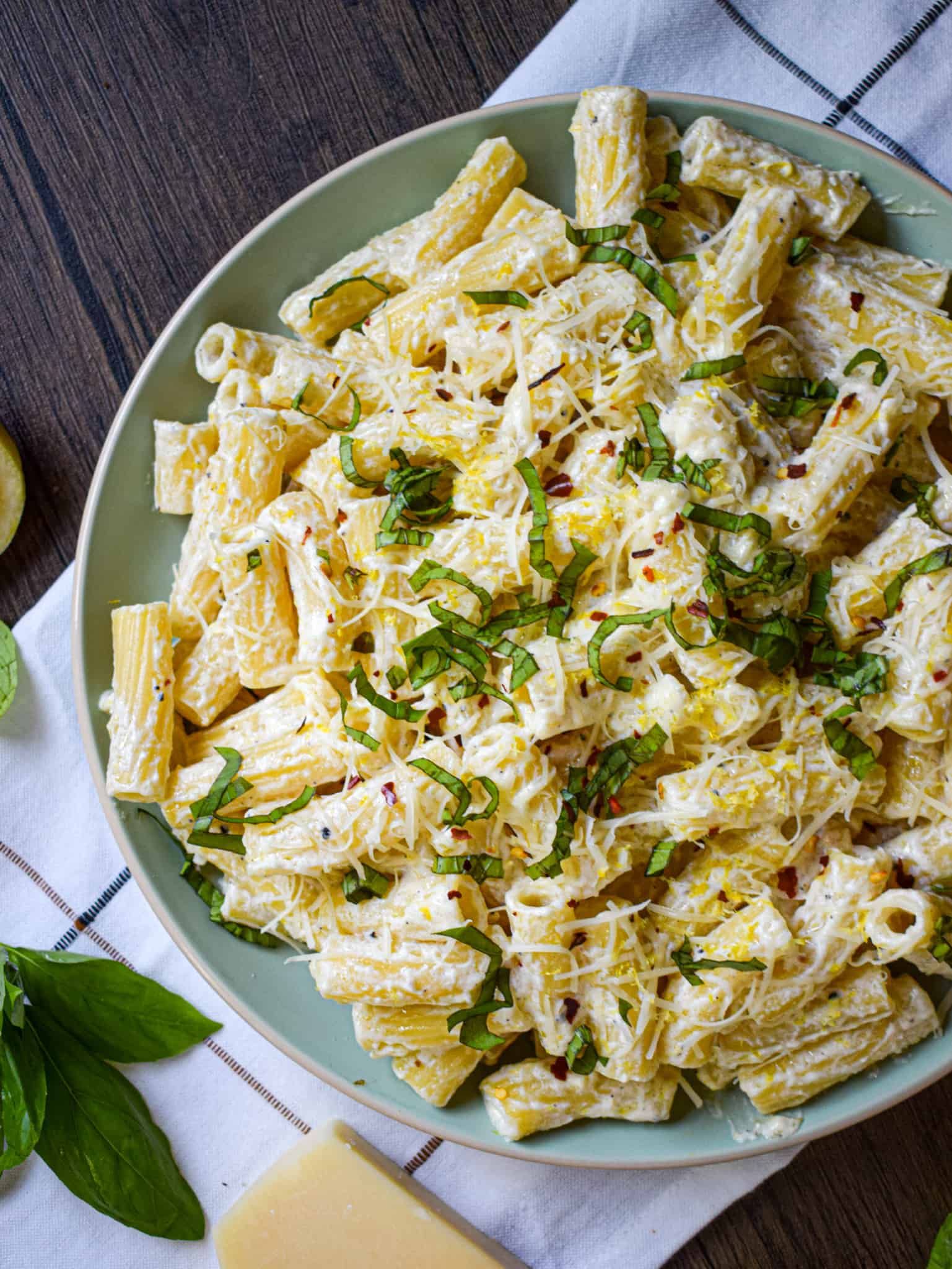 lemon ricotta pasta