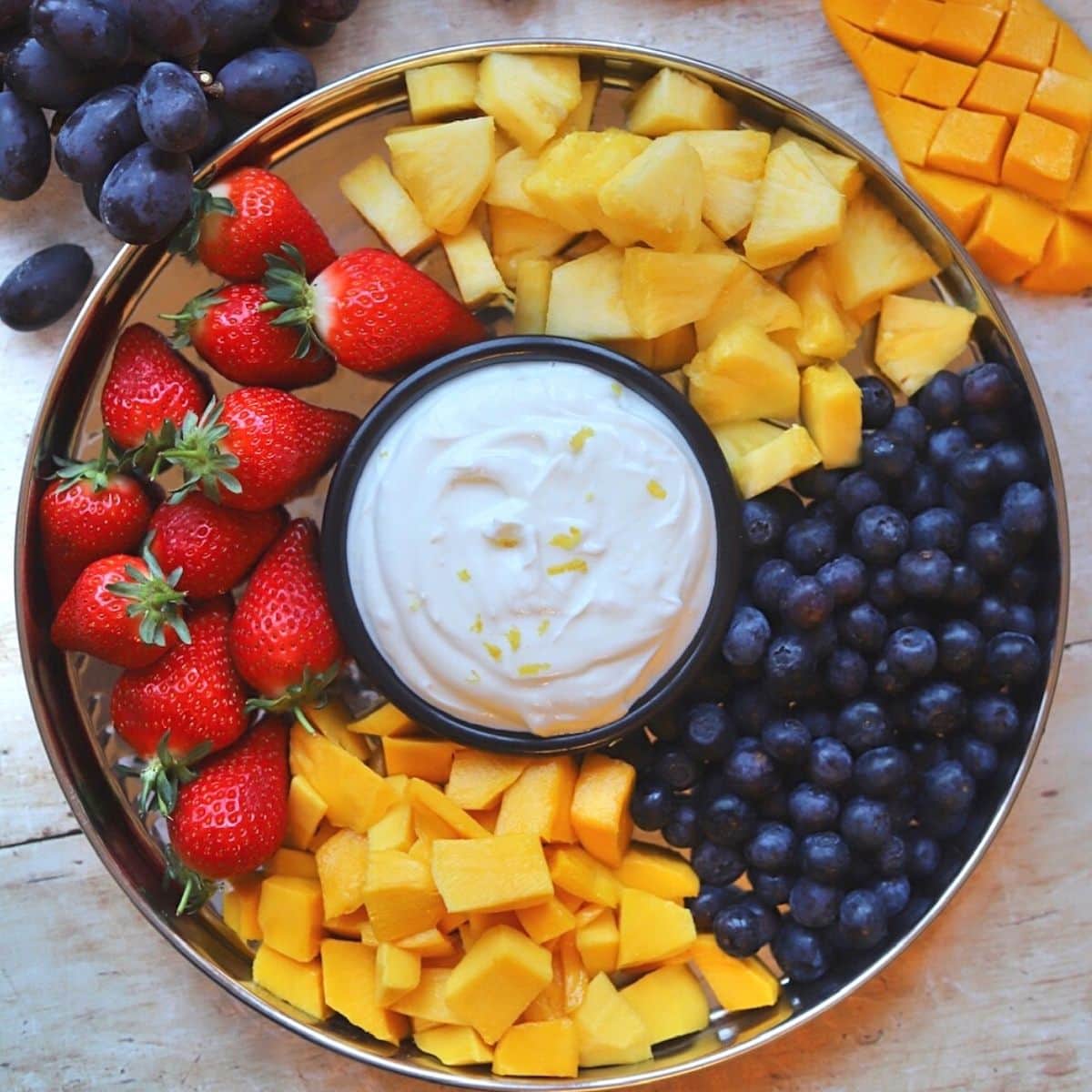 greek yogurt fruit dip