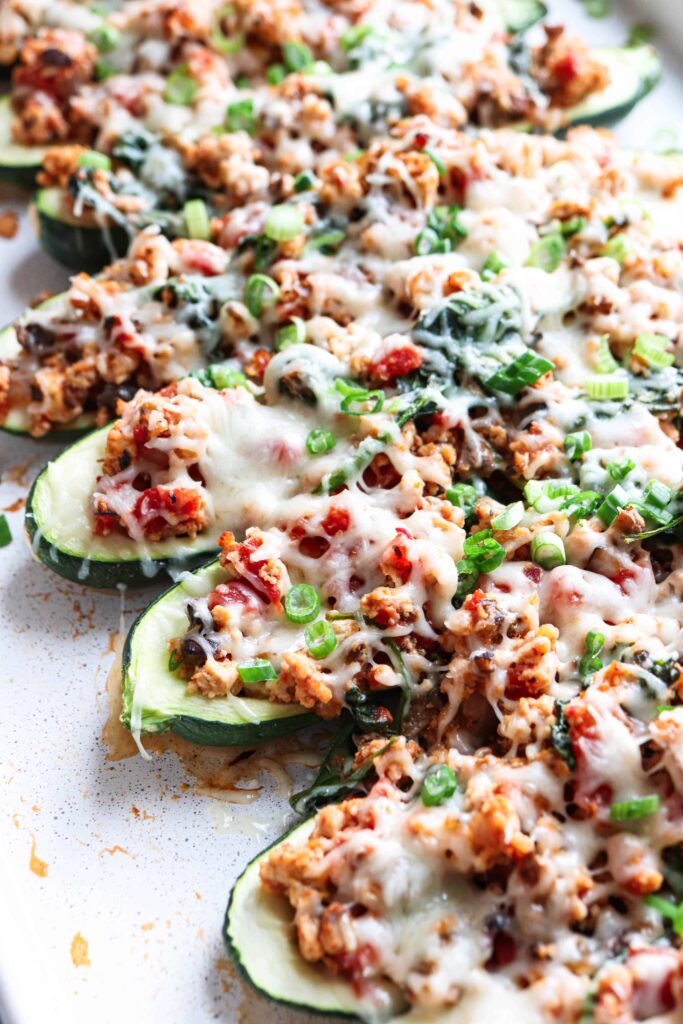 stuffed zucchini boats