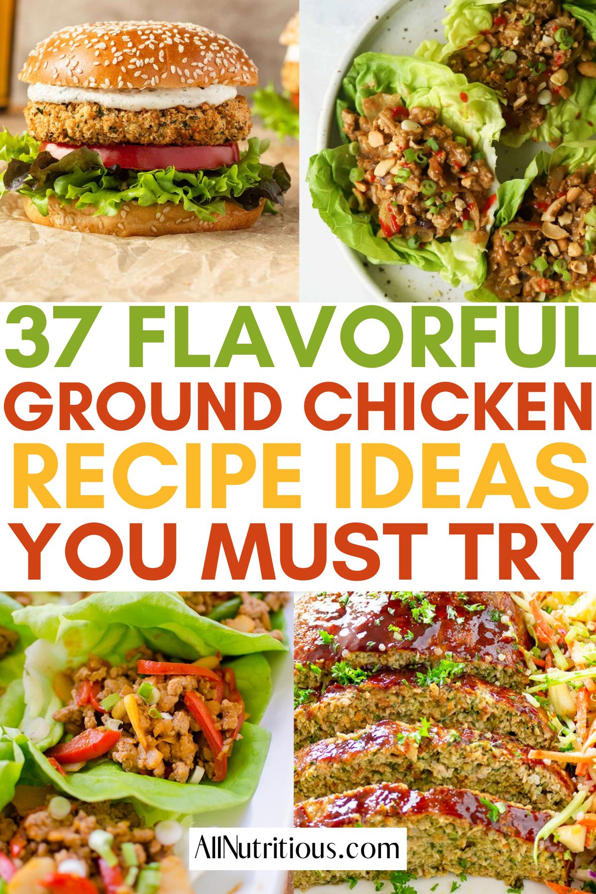 ground chicken recipes