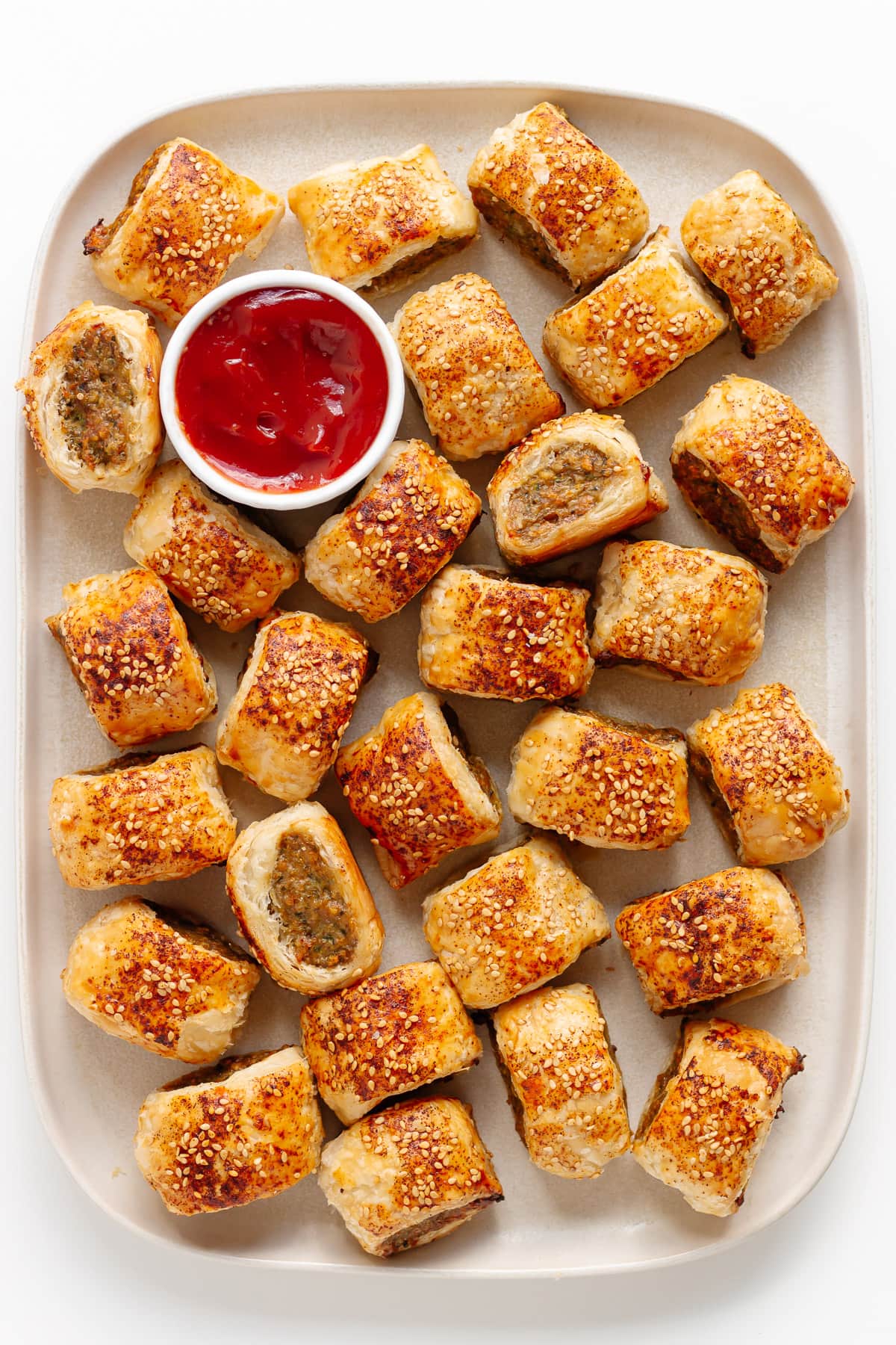 chicken sausage rolls