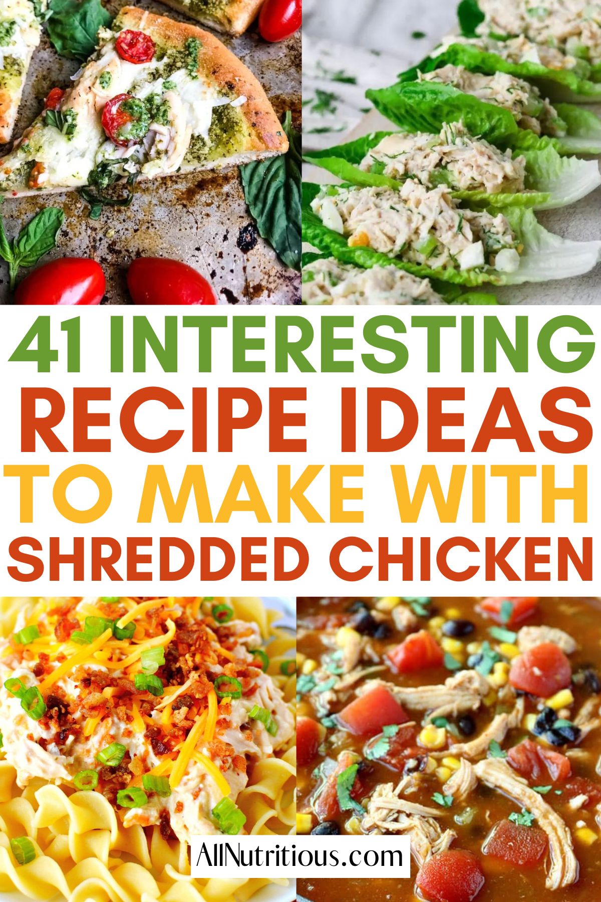 shredded chicken recipes