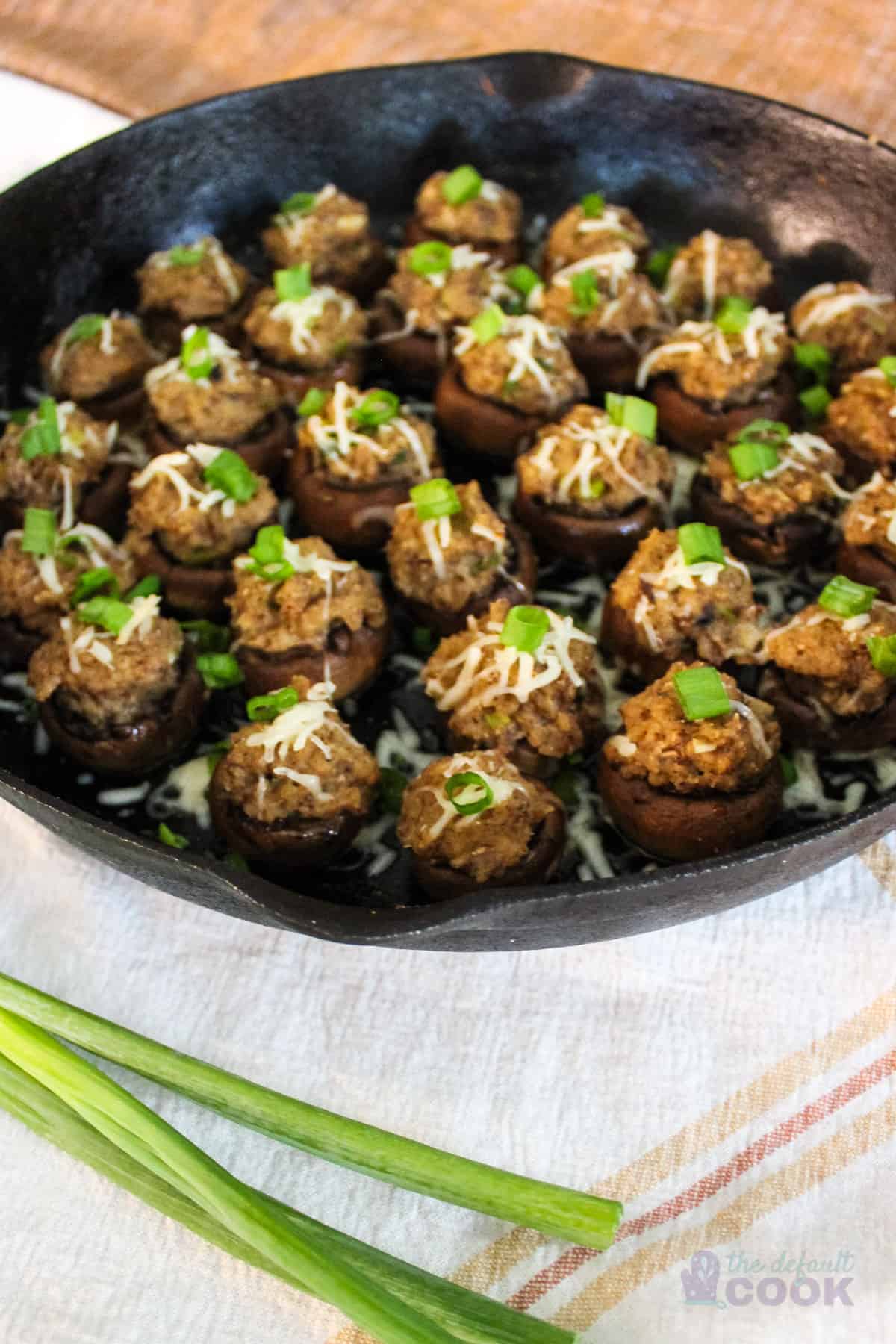 stuffed mushrooms