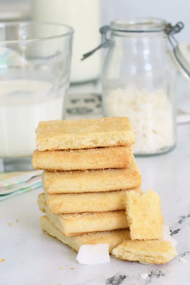 coconut shortbread cookies