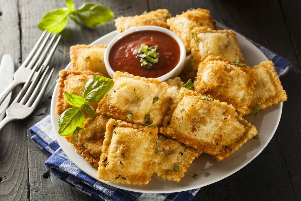 fried ravioli