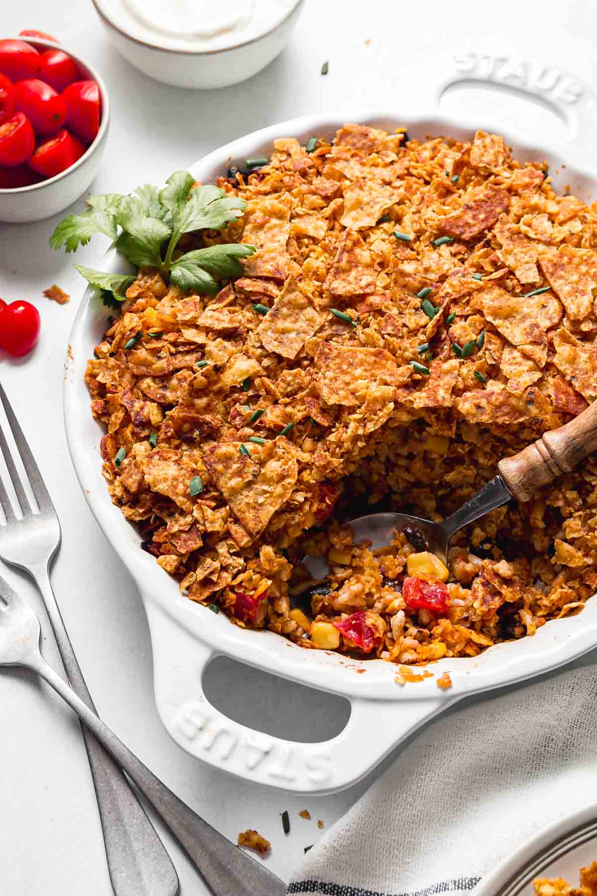 chicken taco casserole