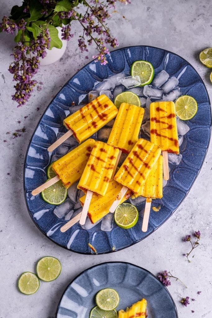 tajin mango popsicles