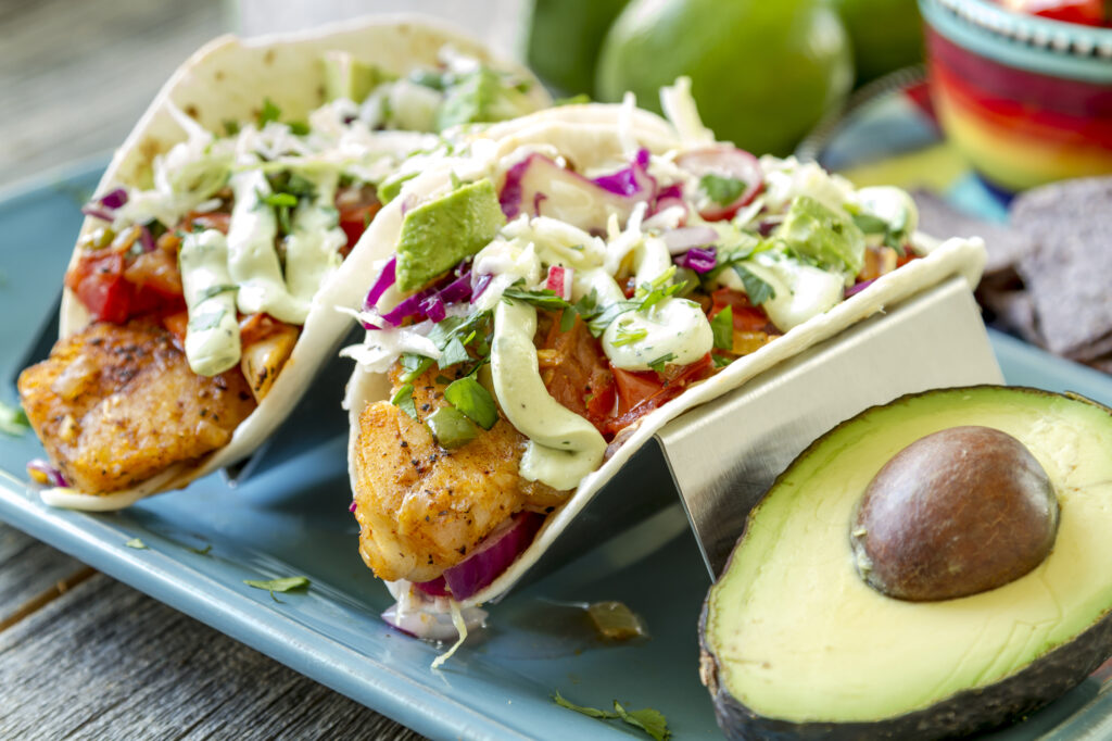 baja style fish tacos