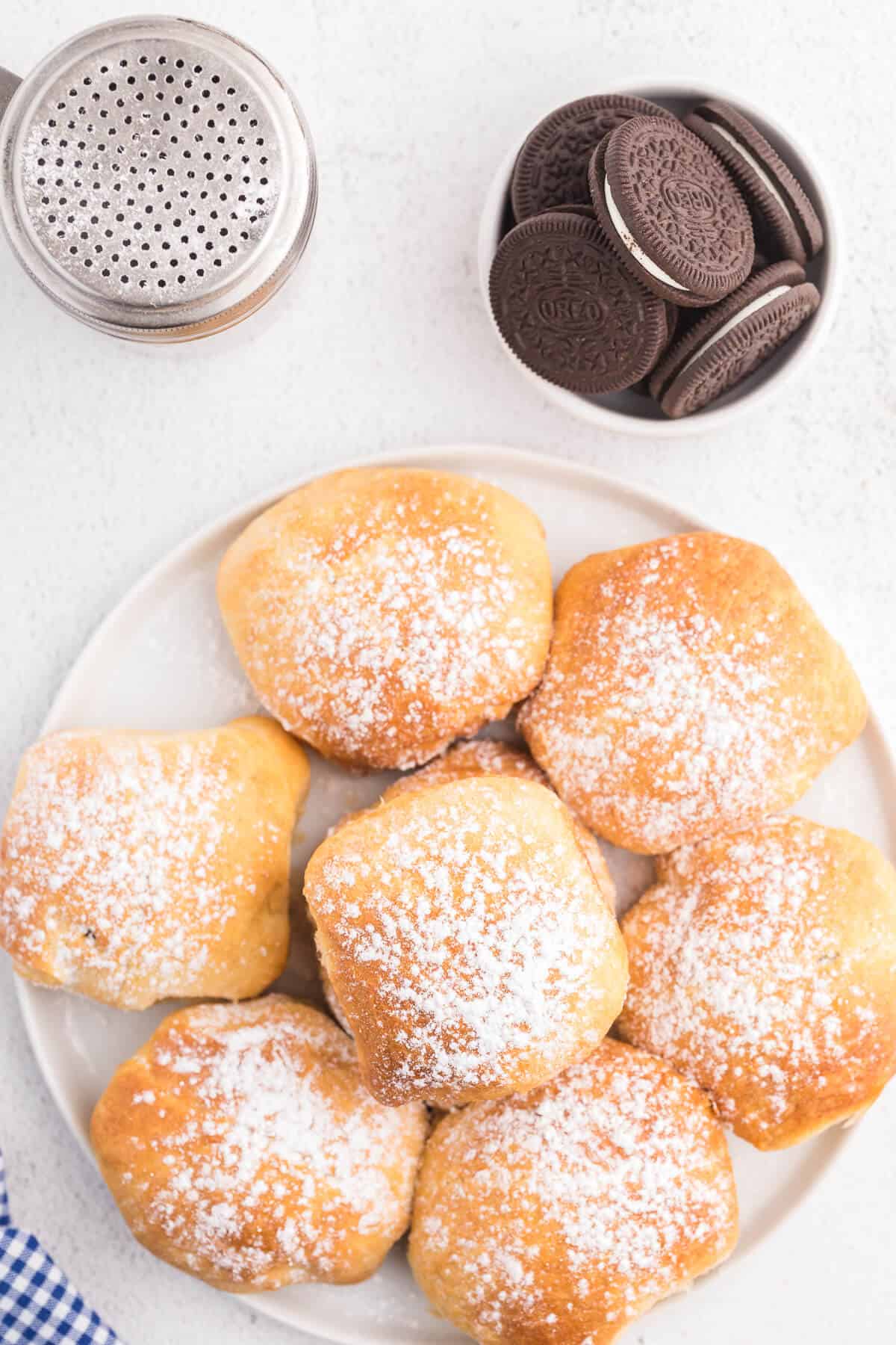 oreos with crescent rolls