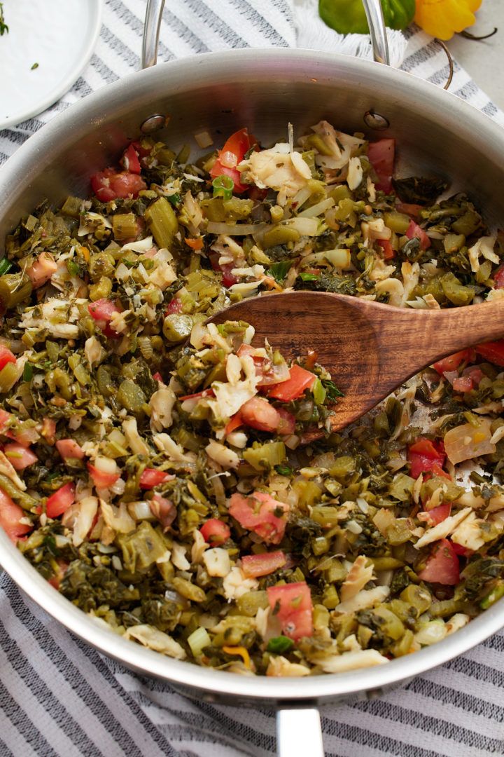 callaloo and saltfish