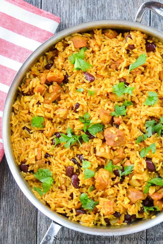 caribbean curry chicken and rice