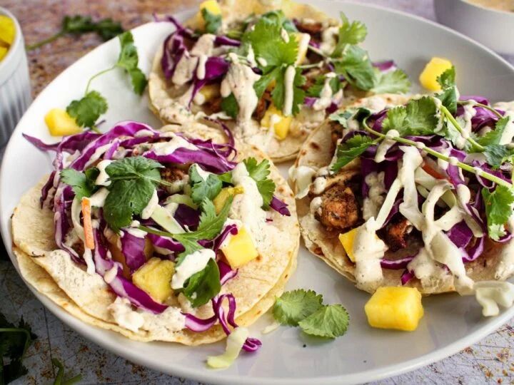 jerk chicken tacos