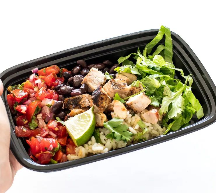 chicken burrito bowl