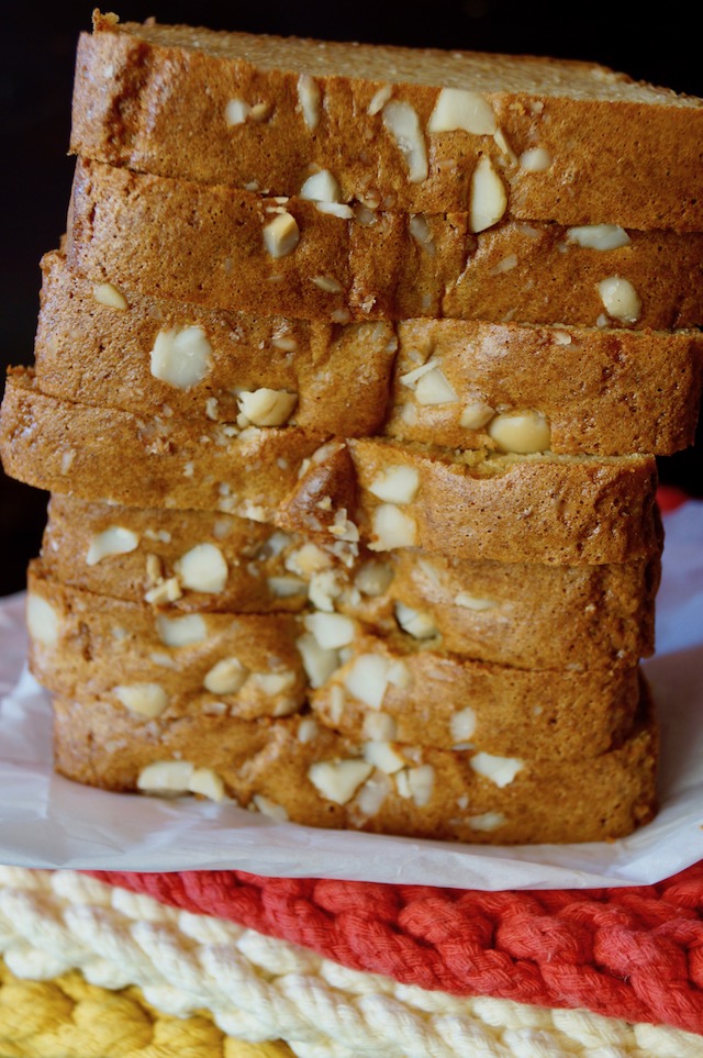 macadamia honey bread