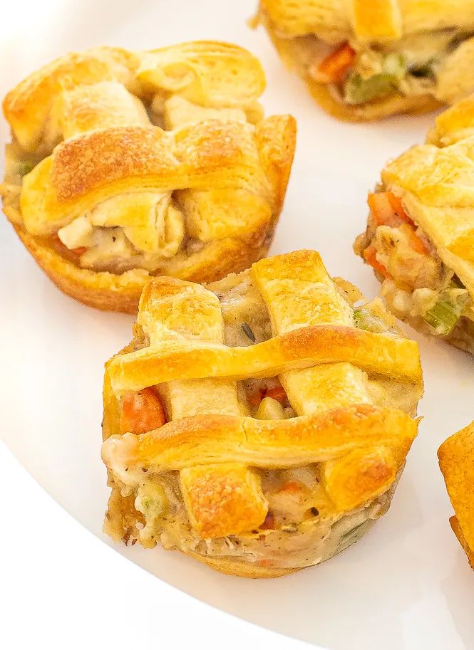 mini chicken pot pies