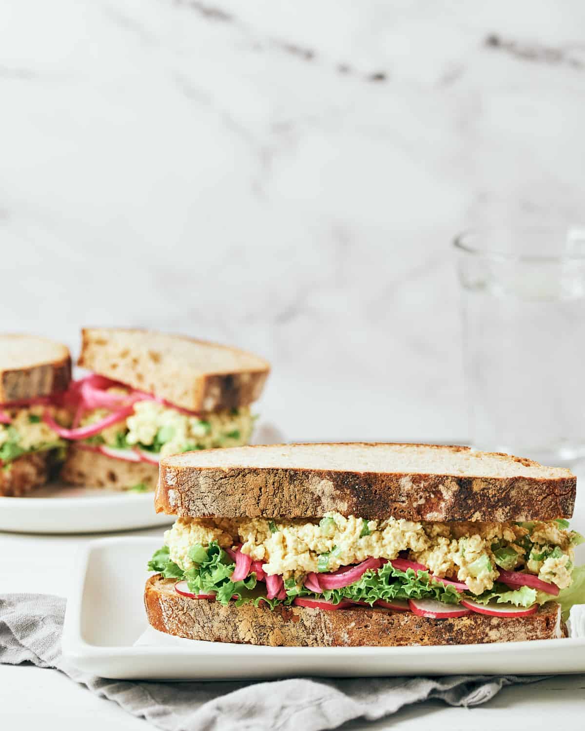 tofu salad sandwich