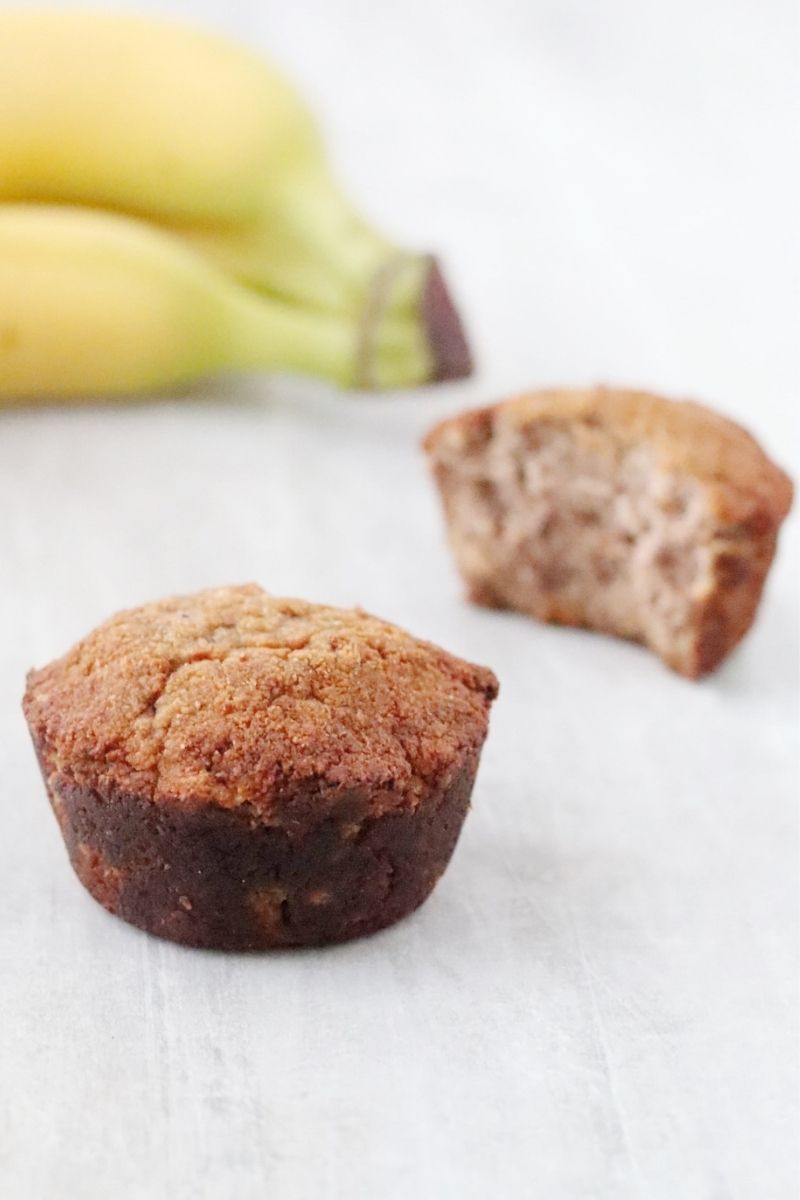 coconut flour banana bread muffins