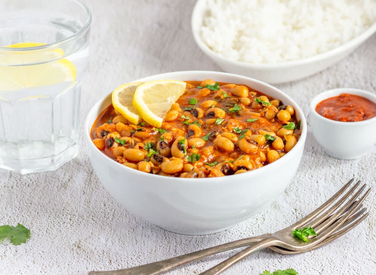 black eyed peas curry