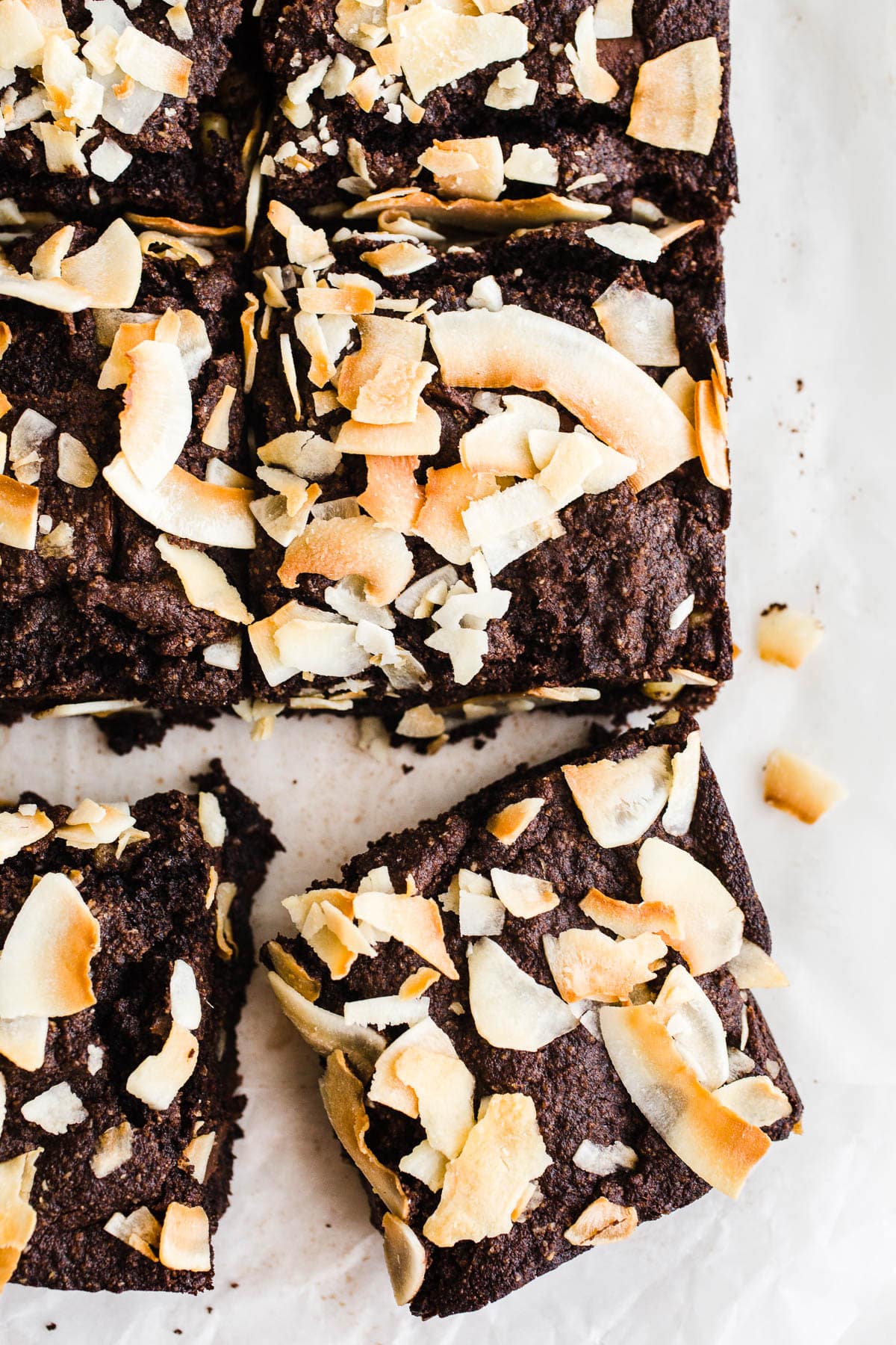 protein brownies with coconut