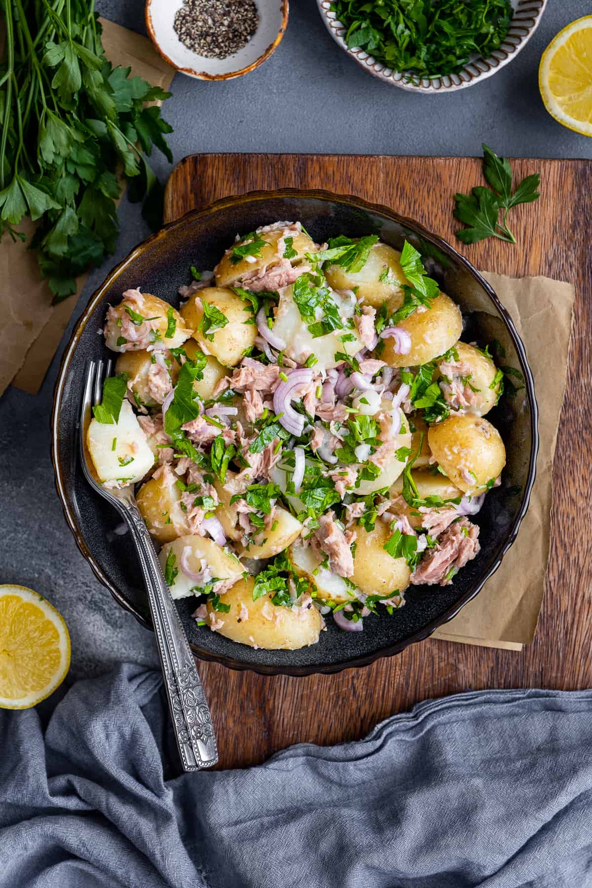 tuna potato salad