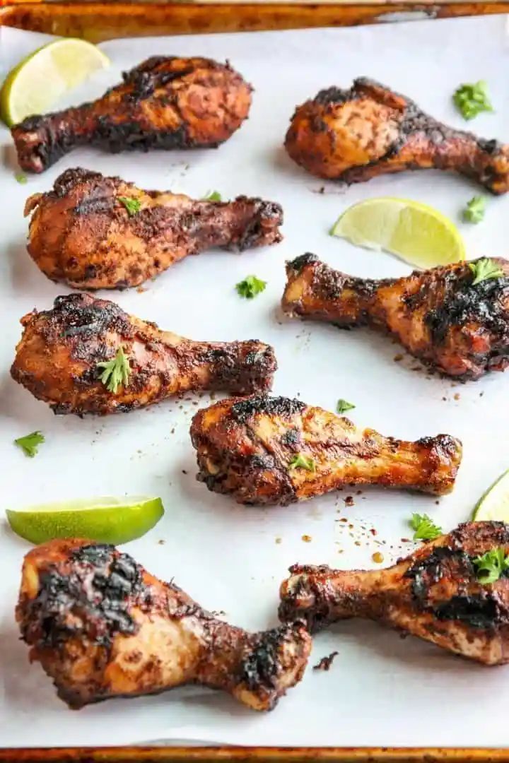 Jerk chicken drumsticks